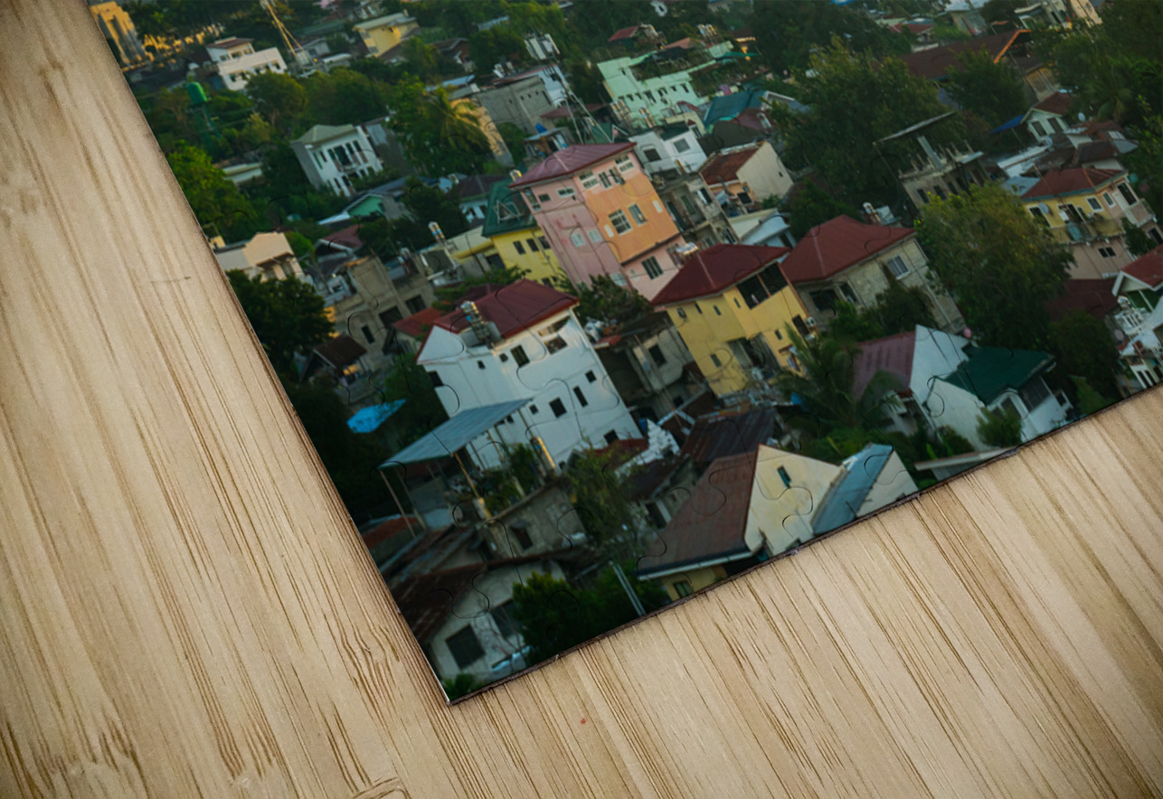  Lahugs Golden Hour Urban Vista of Cebu Bo Insogna Puzzle