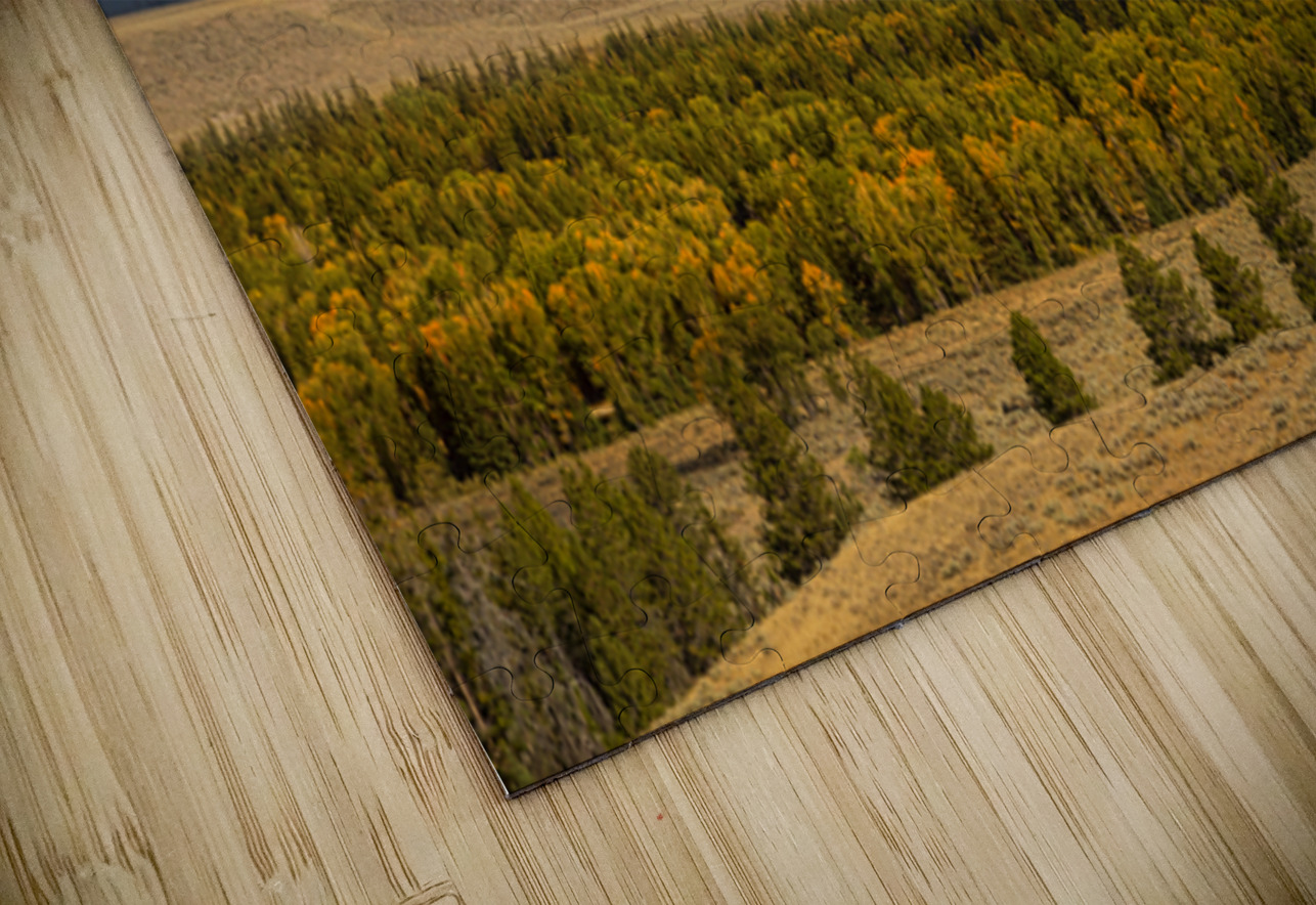 Autumn Grandeur Teton Mountain Range Bo Insogna Puzzle