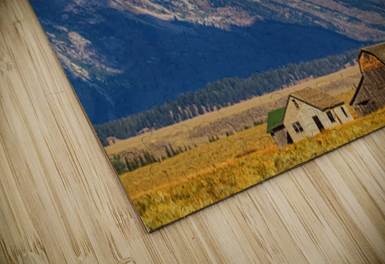 Cloud Crowned Peaks Teton Homestead Legacy Bo Insogna Puzzle