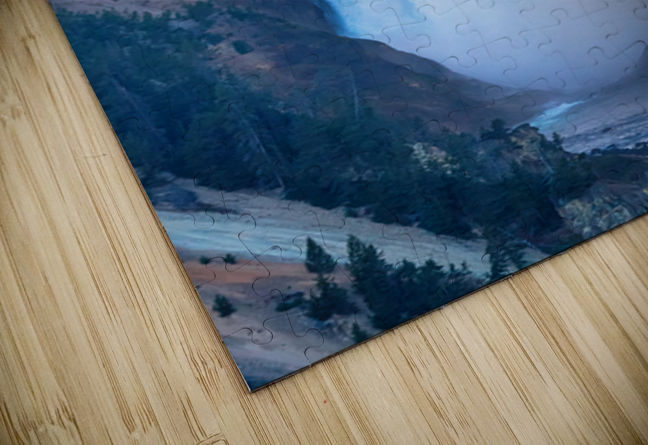 Majestic Azure Plunge Upper Yellowstone Falls Bo Insogna Puzzle