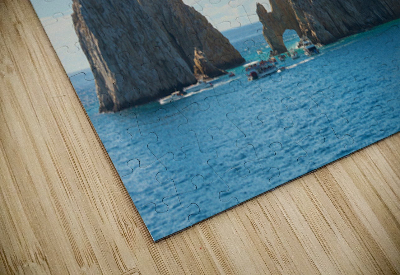 The Arch and Lands End Cabo San Lucas Coastal Scene Bo Insogna Puzzle