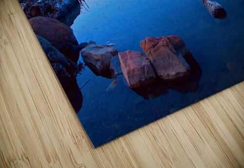 Coot Lake Boulder Flatiron Early Morning View Bo Insogna puzzle