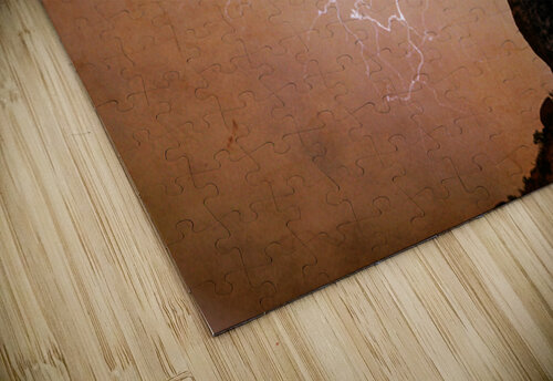 Praying Monk Camelback Mountain Lightning Monsoon Storm Bo Insogna puzzle