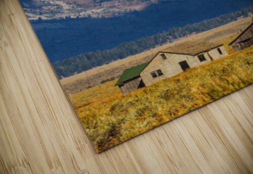 Historic Homestead Grand Teton Mountain Legacy Bo Insogna puzzle