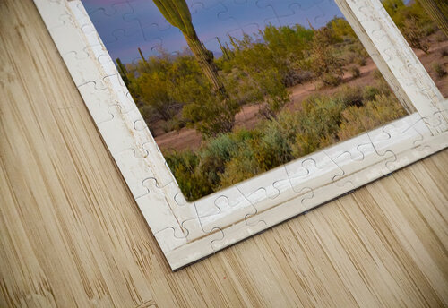 Colorful Southwest Desert Window View jigsaw puzzle