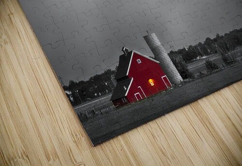 Farm Thunderstorm HDR BWSC jigsaw puzzle