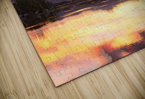 Colorful Colorado Rocky Mountain Sky Reflection jigsaw puzzle