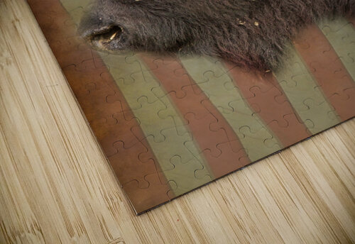 American Bison Profile jigsaw puzzle