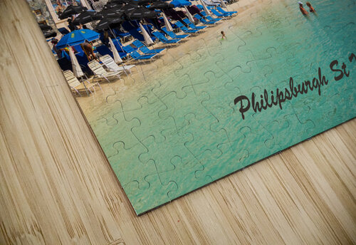 Philipsburgh St Maarten Poster Postcard Bo Insogna puzzle
