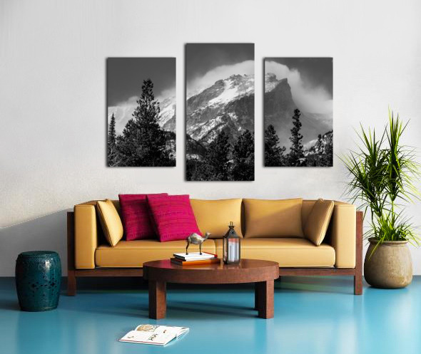 Rocky Mountain Might Canvas print