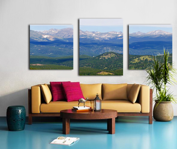 Colorado Continental Divide 4 of 5 Canvas print