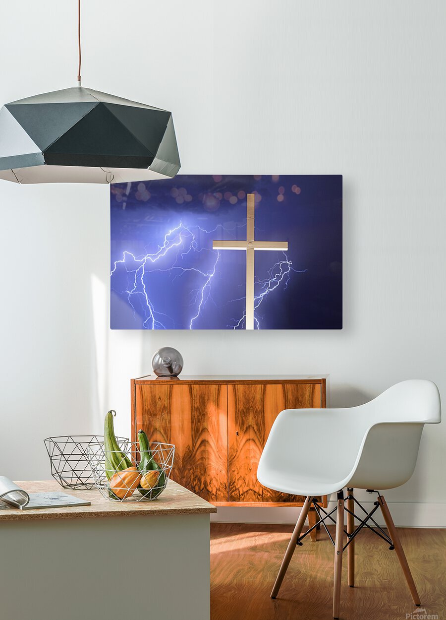 Religion  HD Metal print with Floating Frame on Back