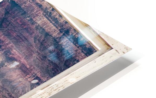Rustic Window View Grand Canyon Impression de sublimation métal HD