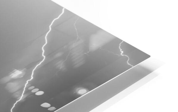 Farm Thunderstorm HDR BWSC HD Sublimation Metal print