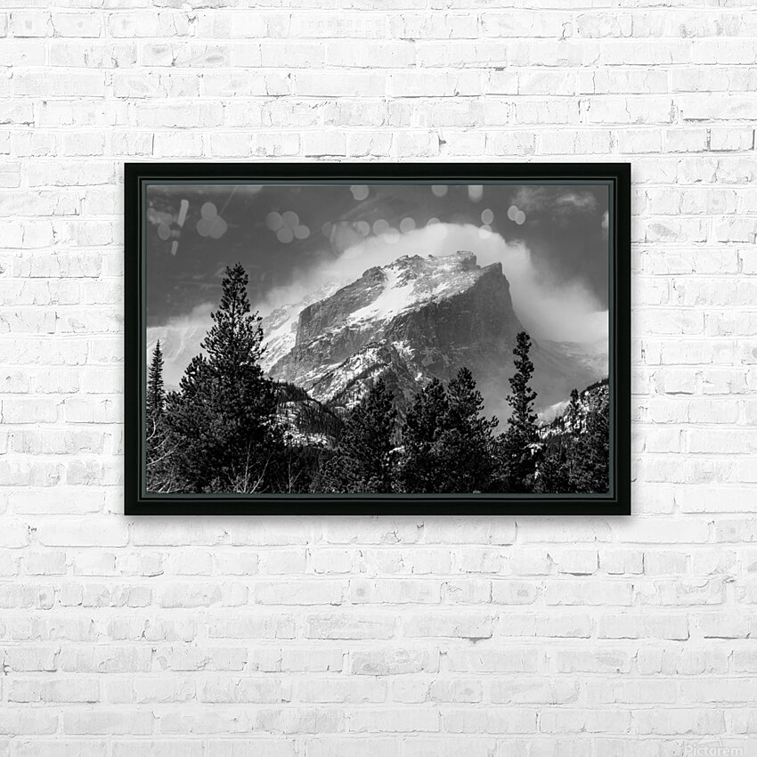 Rocky Mountain Might HD Sublimation Metal print with Decorating Float Frame (BOX)