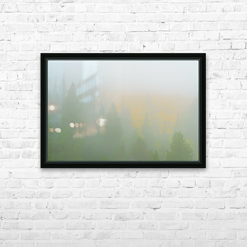 Deep in the Fog HD Sublimation Metal print with Decorating Float Frame (BOX)