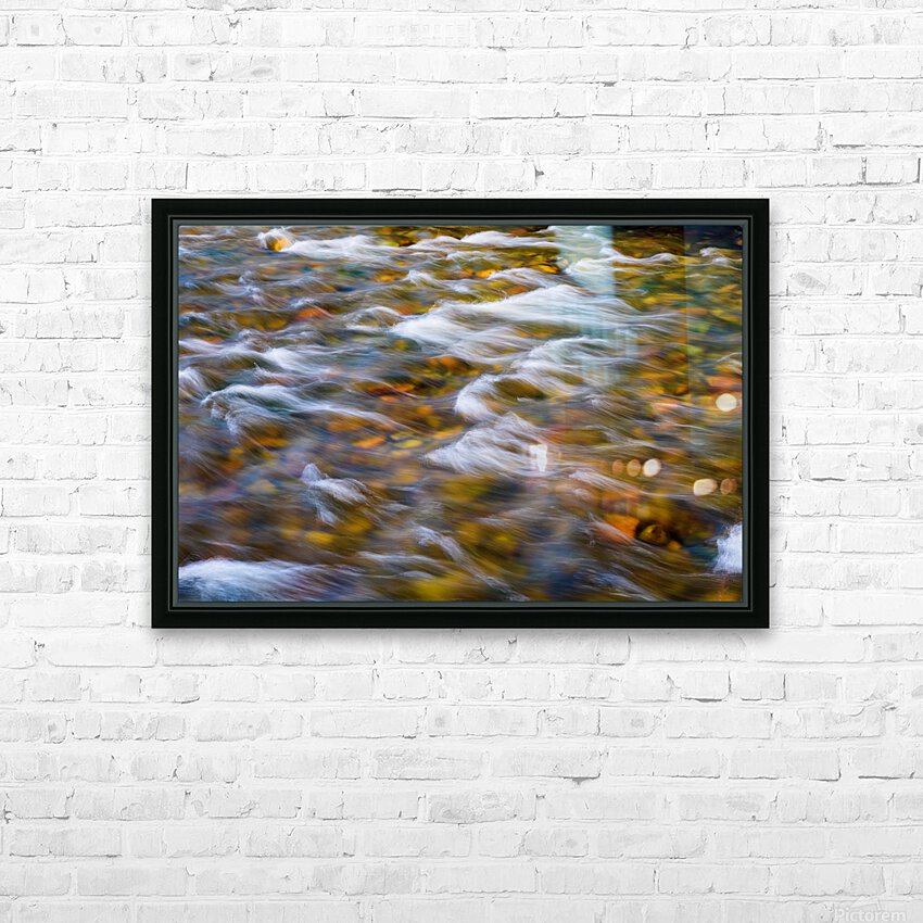 South Boulder Creek In Living Color HD Sublimation Metal print with Decorating Float Frame (BOX)
