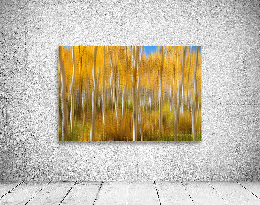 Golden Forest Moment Abstract Wall Preview