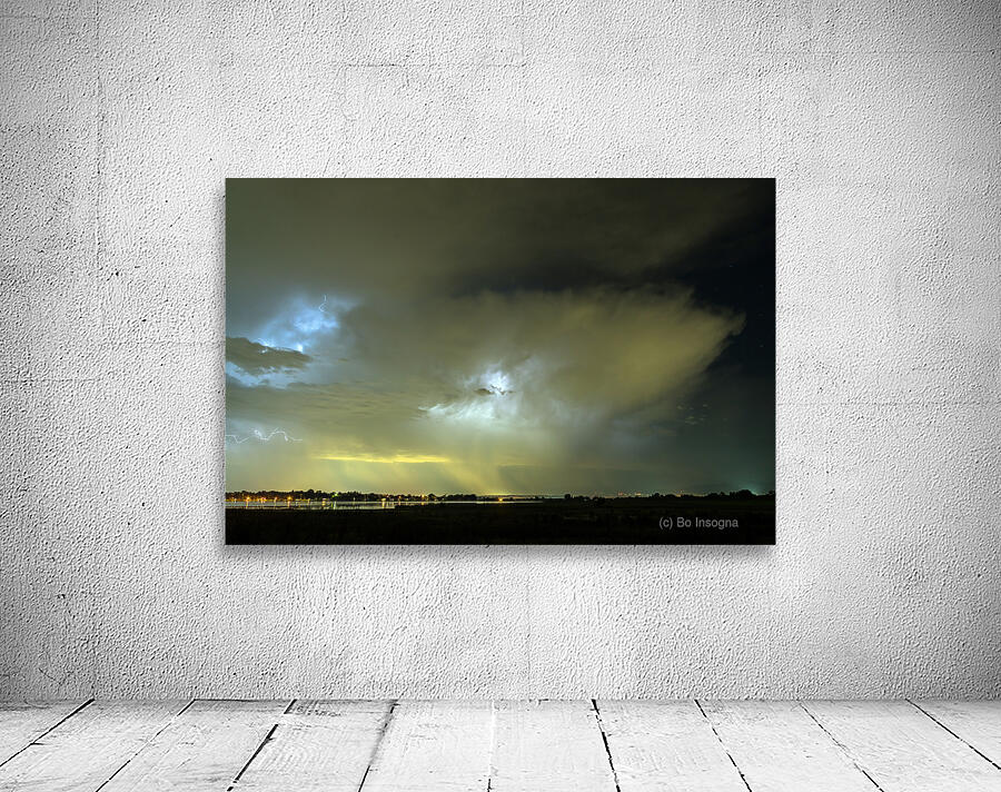 Angry Thunderstorm Skies Wall Preview