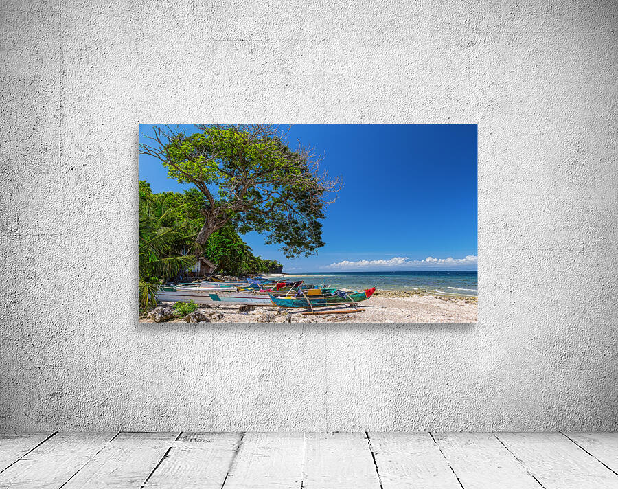 Tropical Island Panorama Paradise Wall Preview