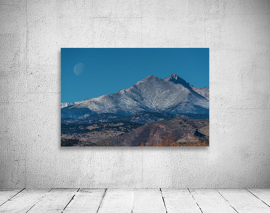 Meeker Longs Peak  Moon Wall Preview