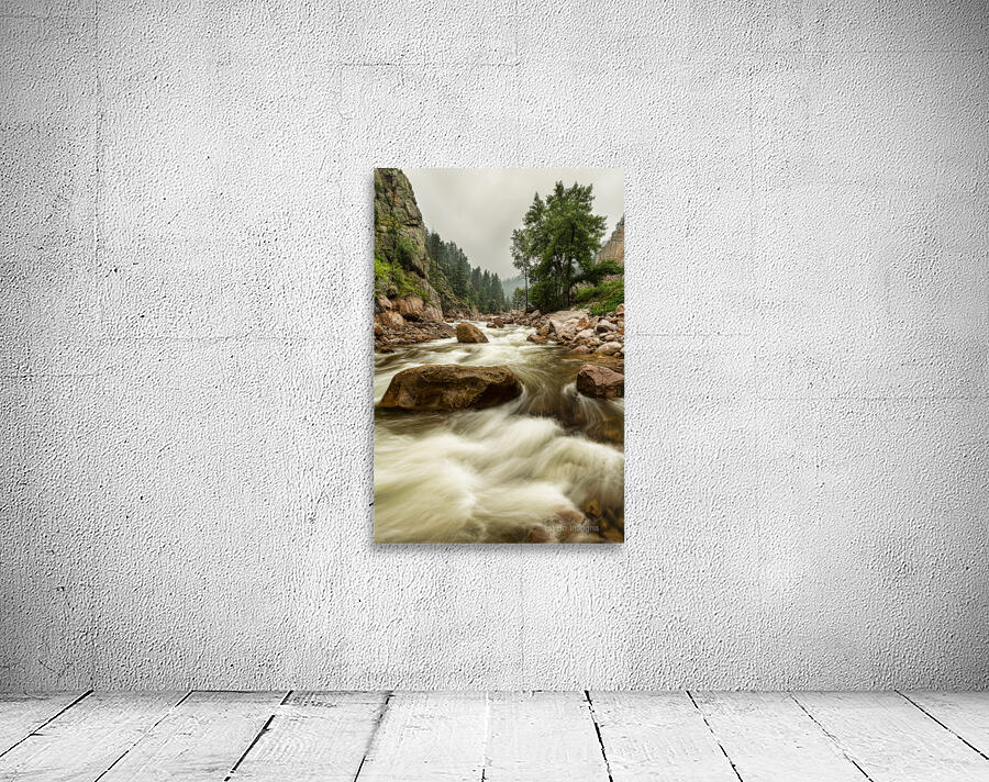 South St Vrain Canyon Portrait Boulder County Colorado Wall Preview