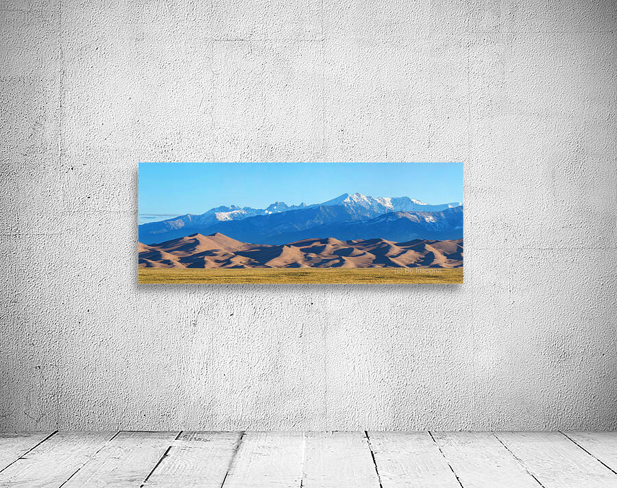 Colorado Great Sand Dunes Panorama Pt 1 Wall Preview