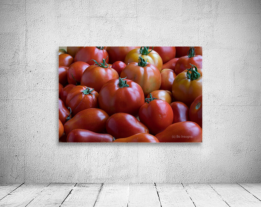Roma Super Fantastic Tomatoes Fine Art Photography Wall Art Wall Preview