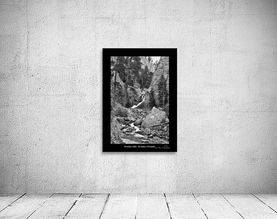 Boulder Falls Timeless Cascade in Monochrome Wall Preview