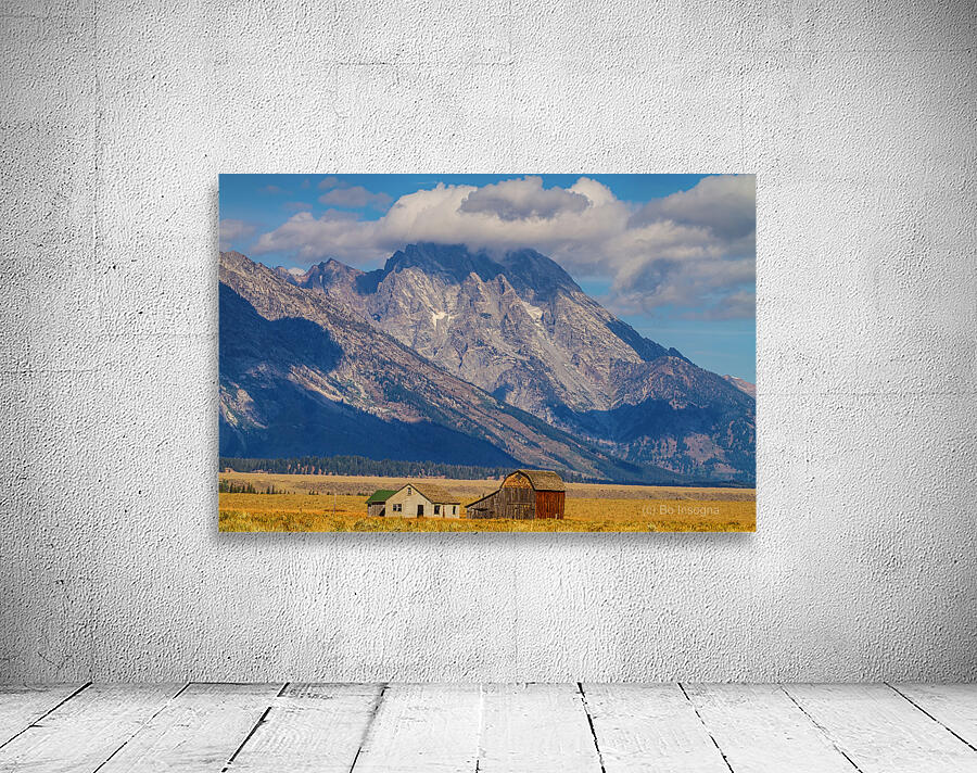 Cloud Crowned Peaks Teton Homestead Legacy Wall Preview