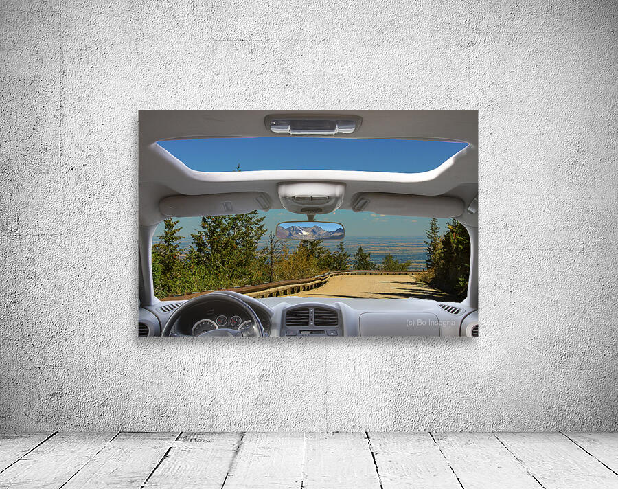 Coming Down from the High Country Window View Wall Preview