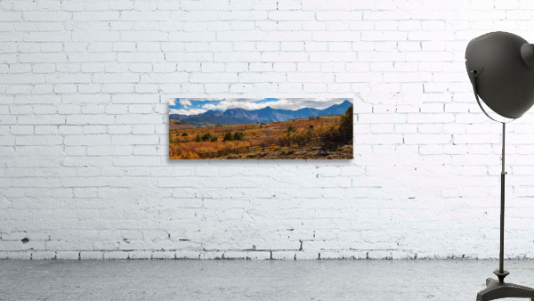 SW Autumn Colorado Rocky Mountains Panoramic