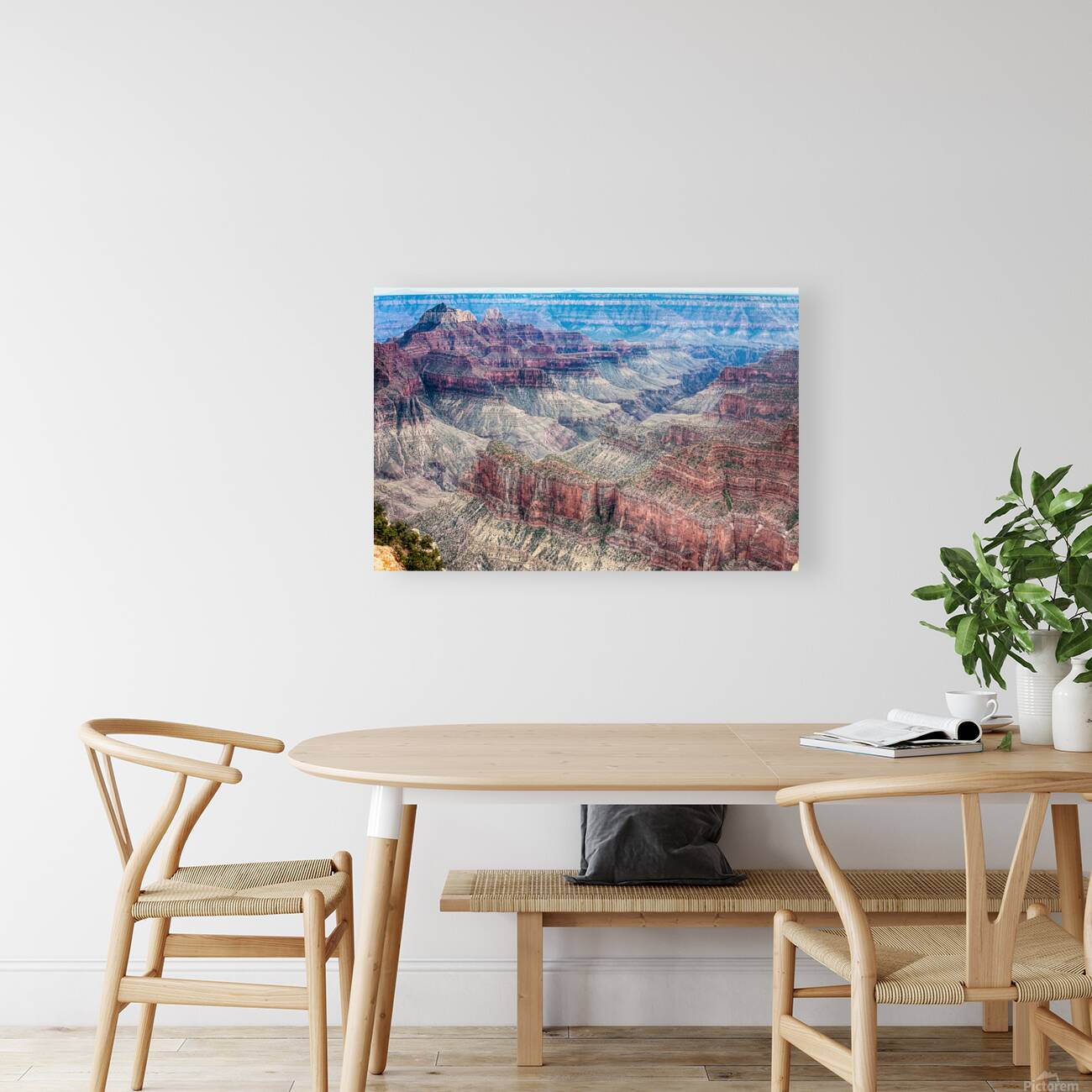 A Look Into The Grand Canyon  Reproduction