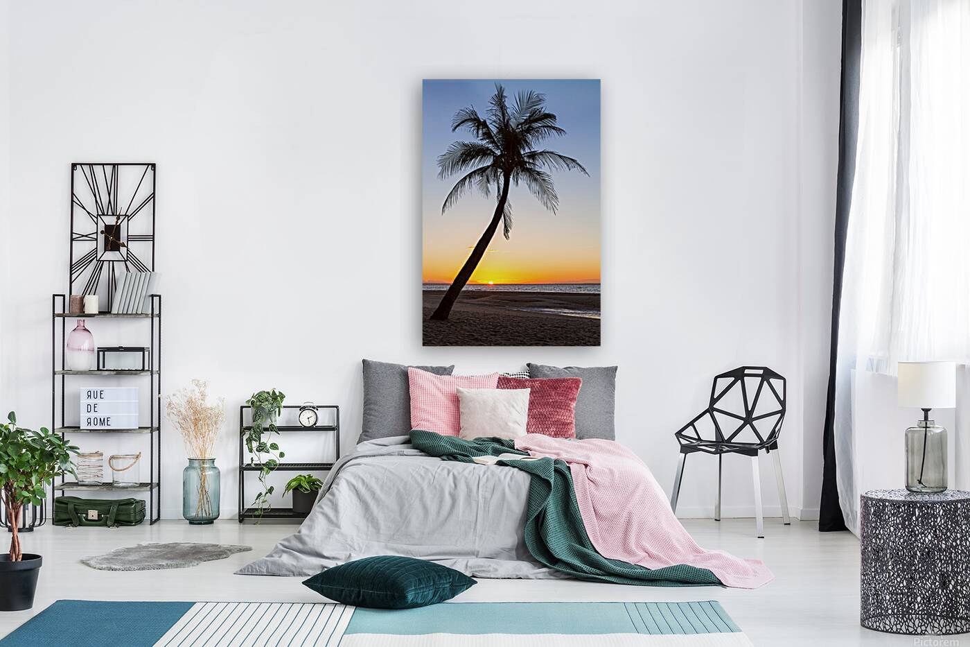 Coco Mo Tropical Sunrise Reproduction