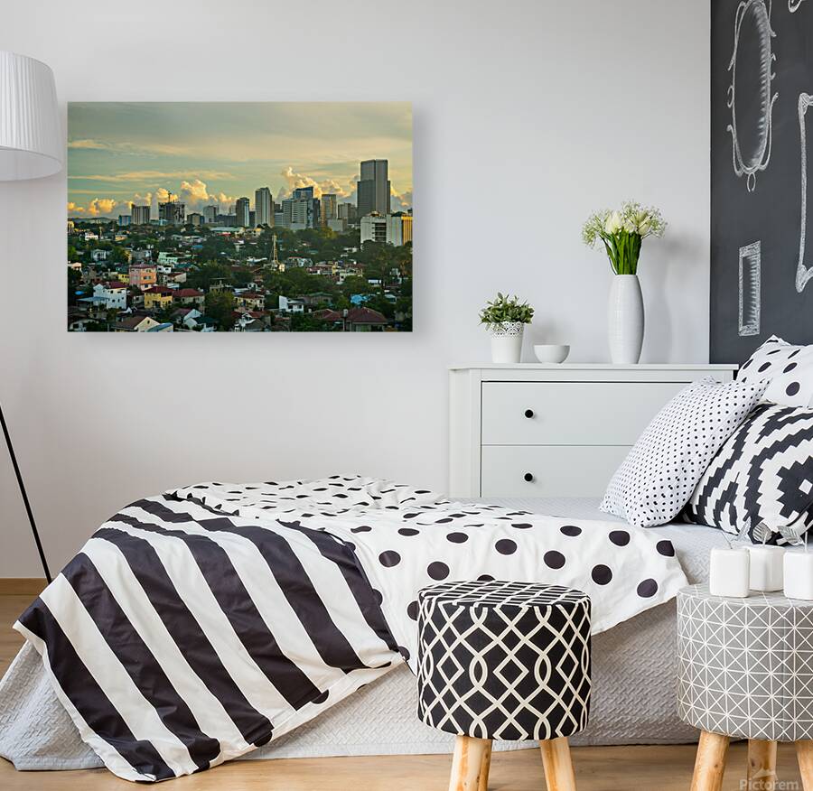  Lahugs Golden Hour Urban Vista of Cebu Reproduction