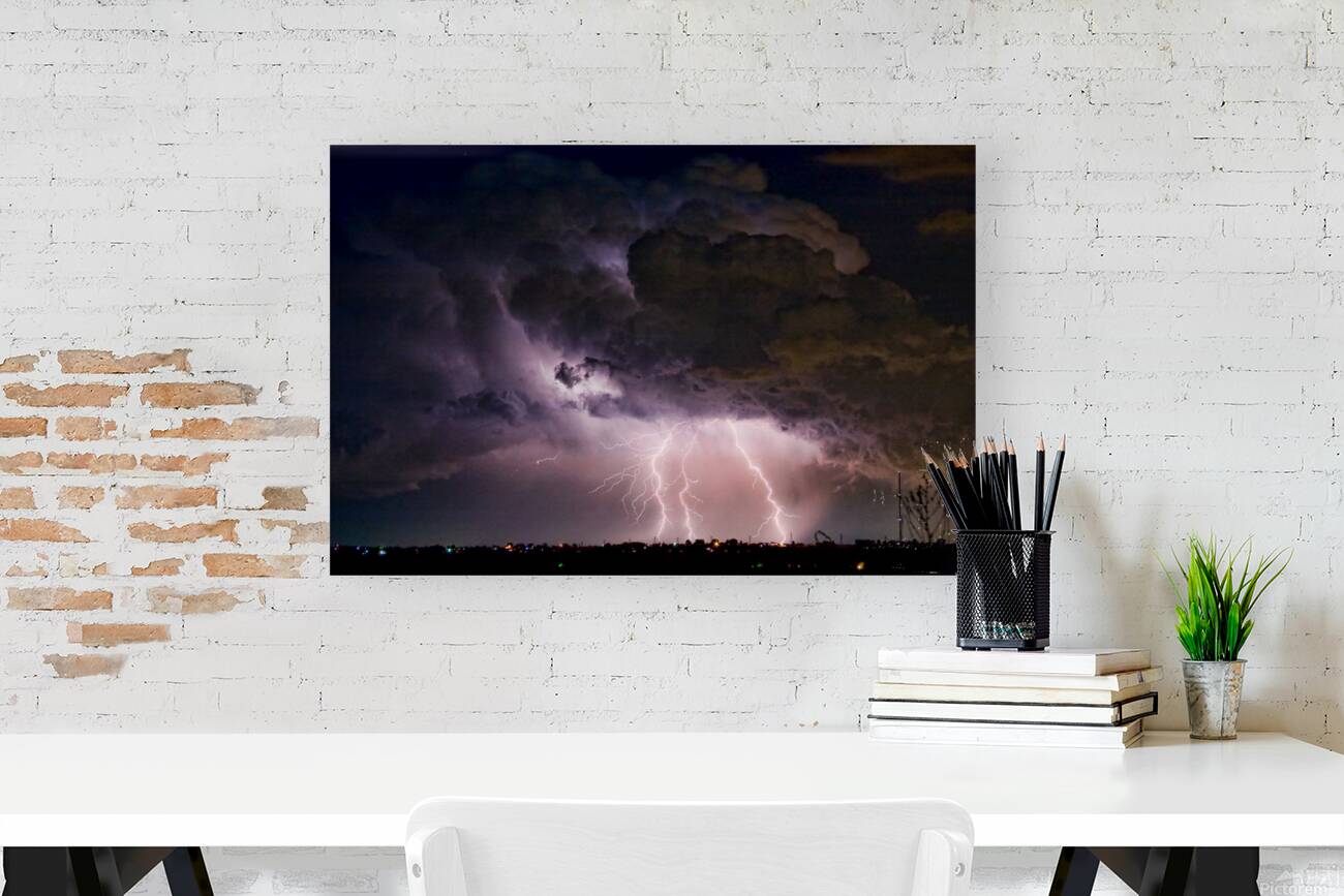 HWY 52   HWY 287 Lightning Storm Image 29 Reproduction