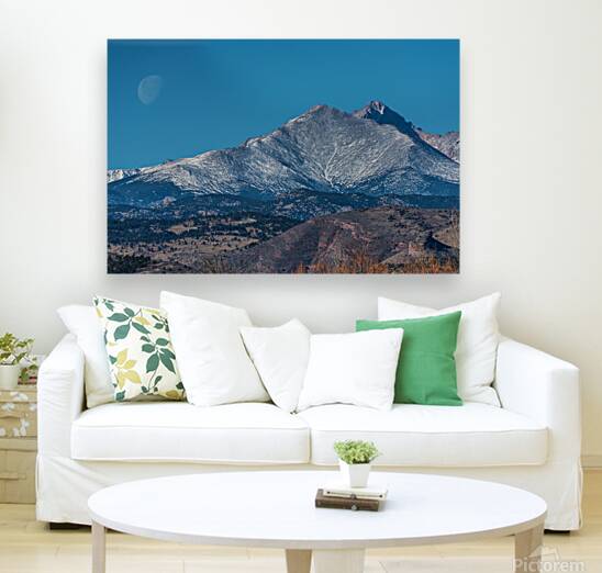 Meeker Longs Peak  Moon Reproduction