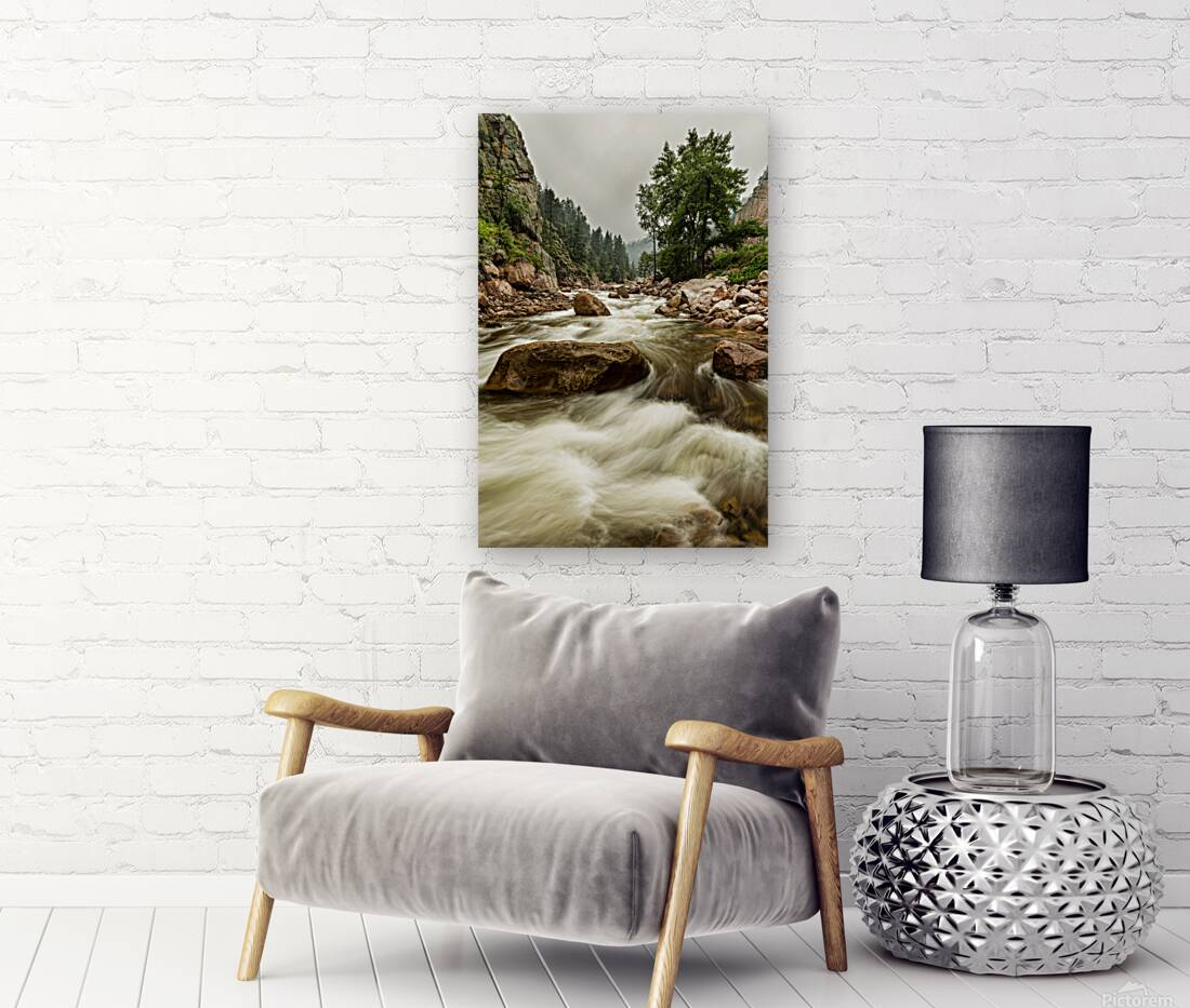 South St Vrain Canyon Portrait Boulder County Colorado Reproduction