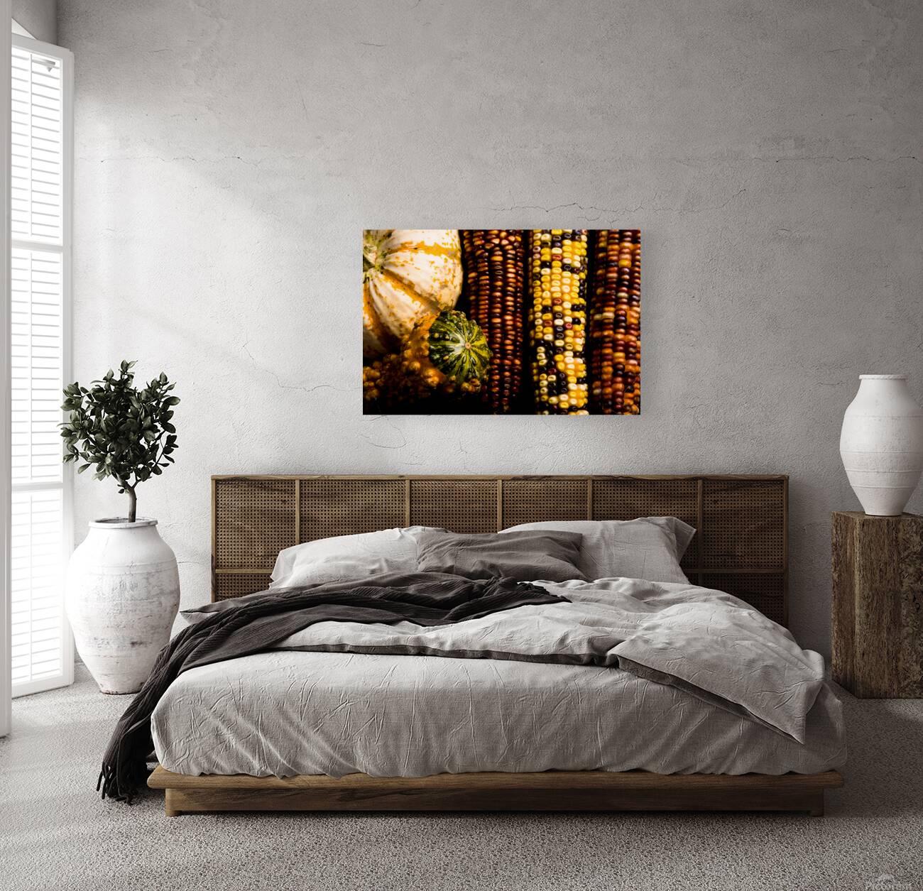 Natures Mosaic An Autumn Harvest Reproduction