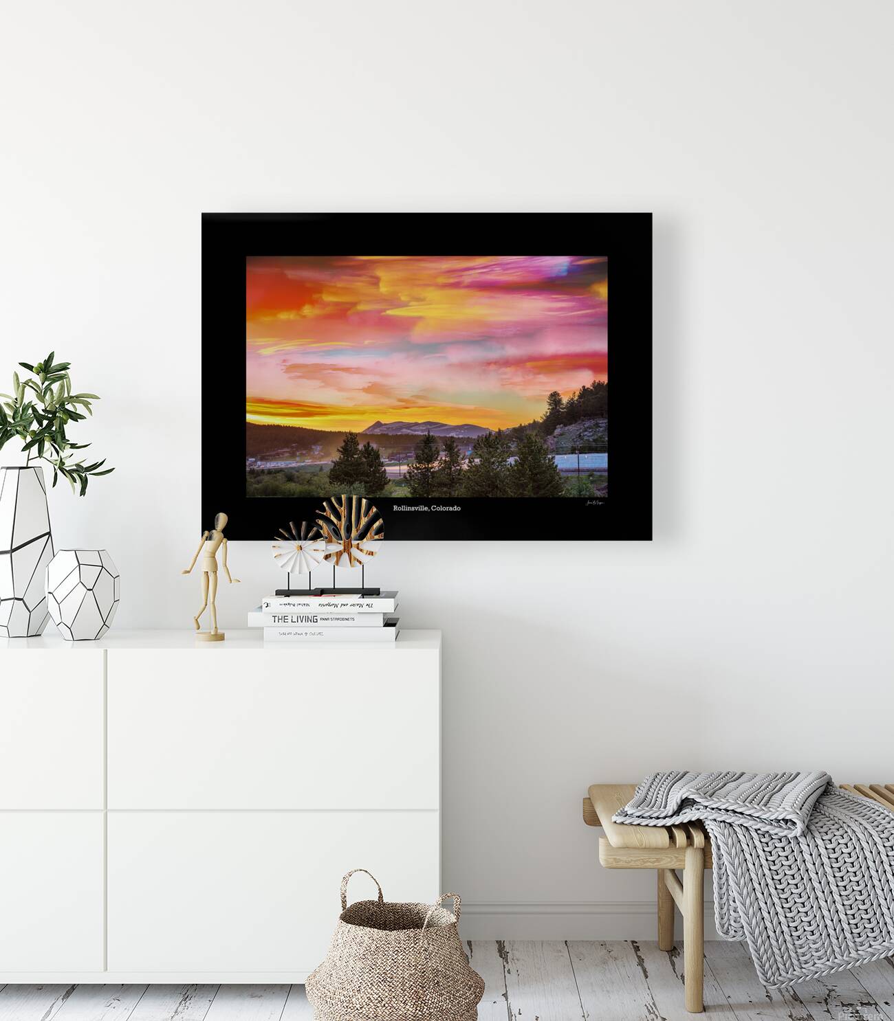  A Timed Stack of Rollinsville Colorado Reproduction