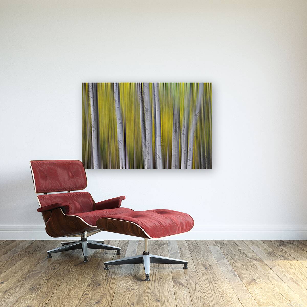 Aspen Light in Motion Fine Art Forest Reproduction
