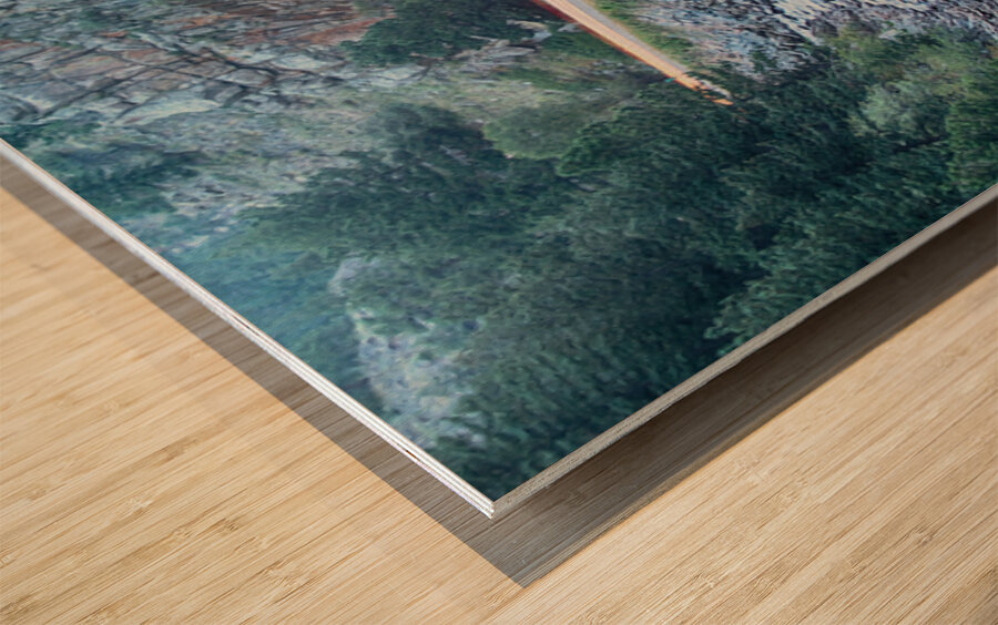 Boulder Canyon Drive and Colorado Commute Wood print