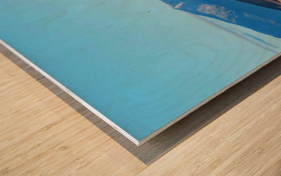 Colorado Great Sand Dunes Panorama Pt 1 Wood print