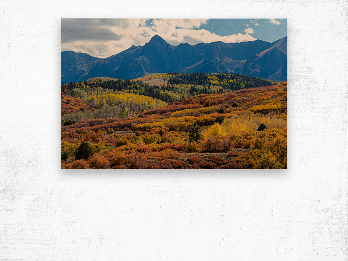 Colorado Color Bonanza Impression sur bois