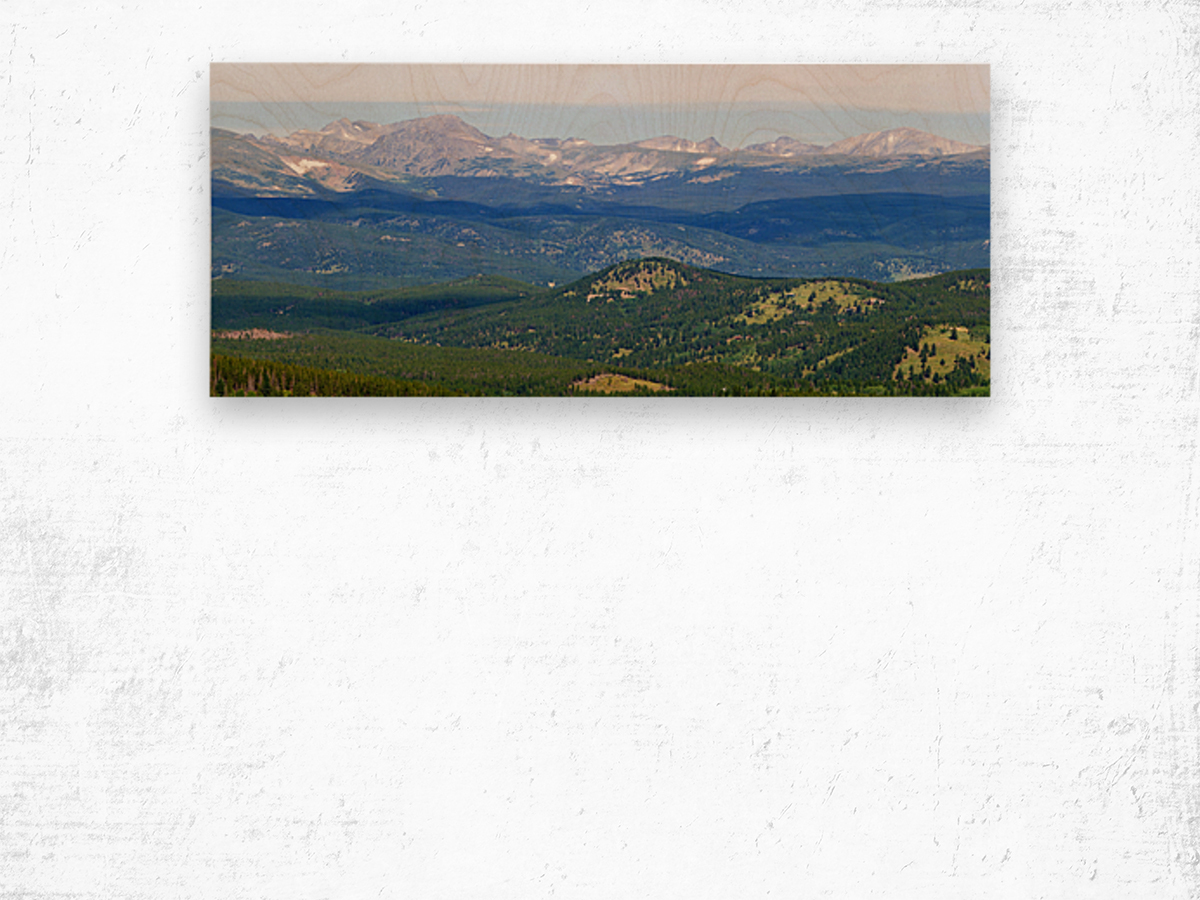 Colorado Continental Divide 4 of 5 Wood print